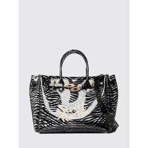 Secret Pon-Pon Handbag Woman Black